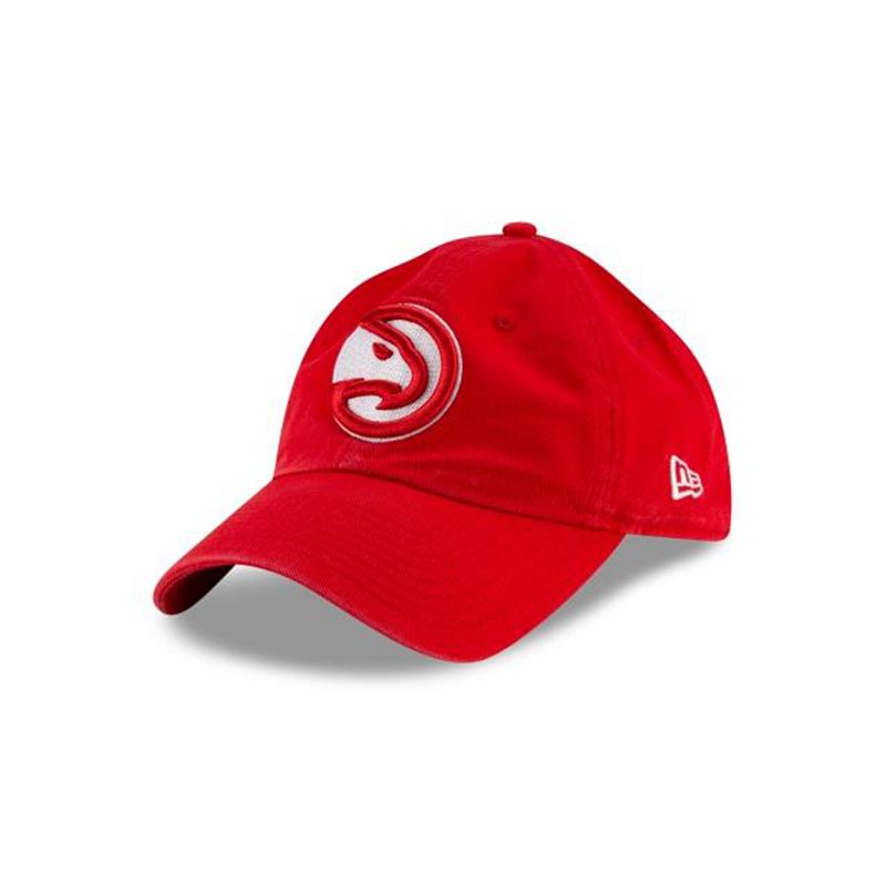 NBA Atlanta Hawks Casual Classic Adjustable (WYK7702) - Red New Era Caps